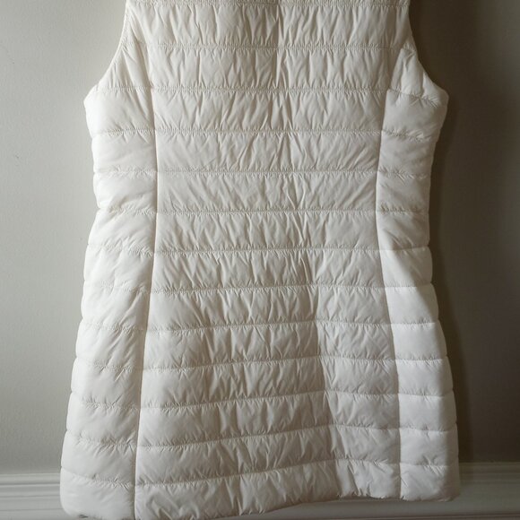 'LIZ CLAIBORNE' Full length White zippered sleeveless Size S NWOT - Picture 13 of 13